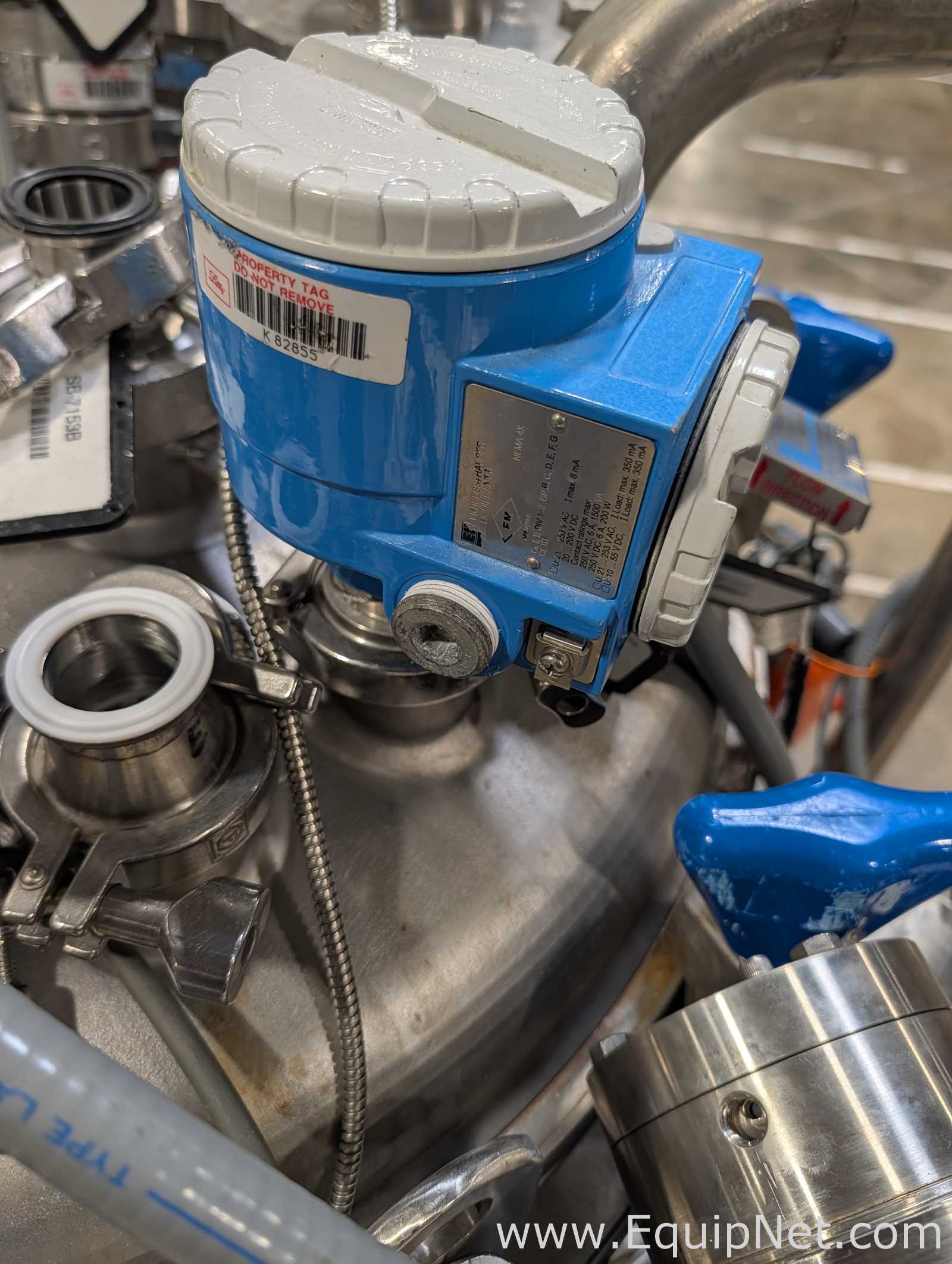 400 L Jacketed Stainless Steel Pressure Vessel