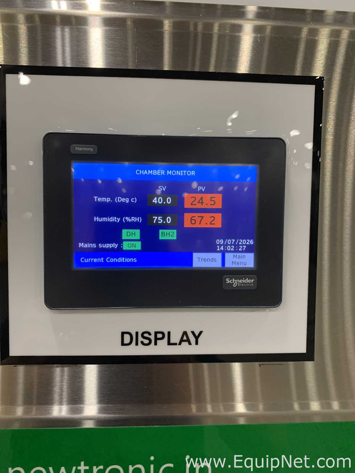 Câmara Ambiental e de Estabilidade Newtronic NLHC16SI. novo