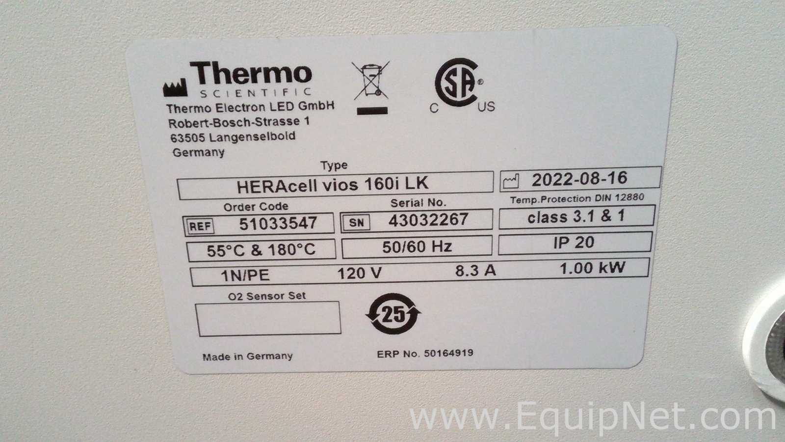 Inkubator Thermo Scientific HERAcell Vios 160i LK