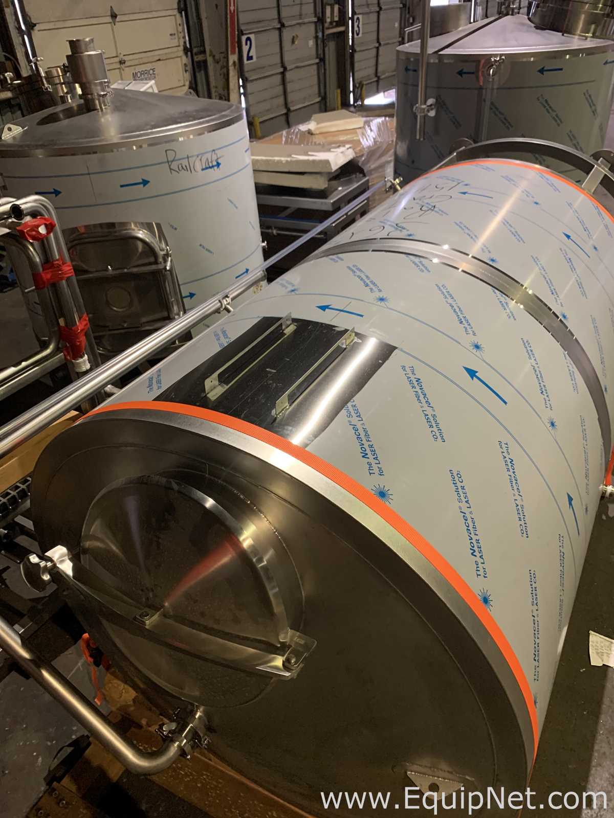 Equipamento de fabricação de cerveja e destilação Portland Kettle Works 5 BBL. Sem Uso