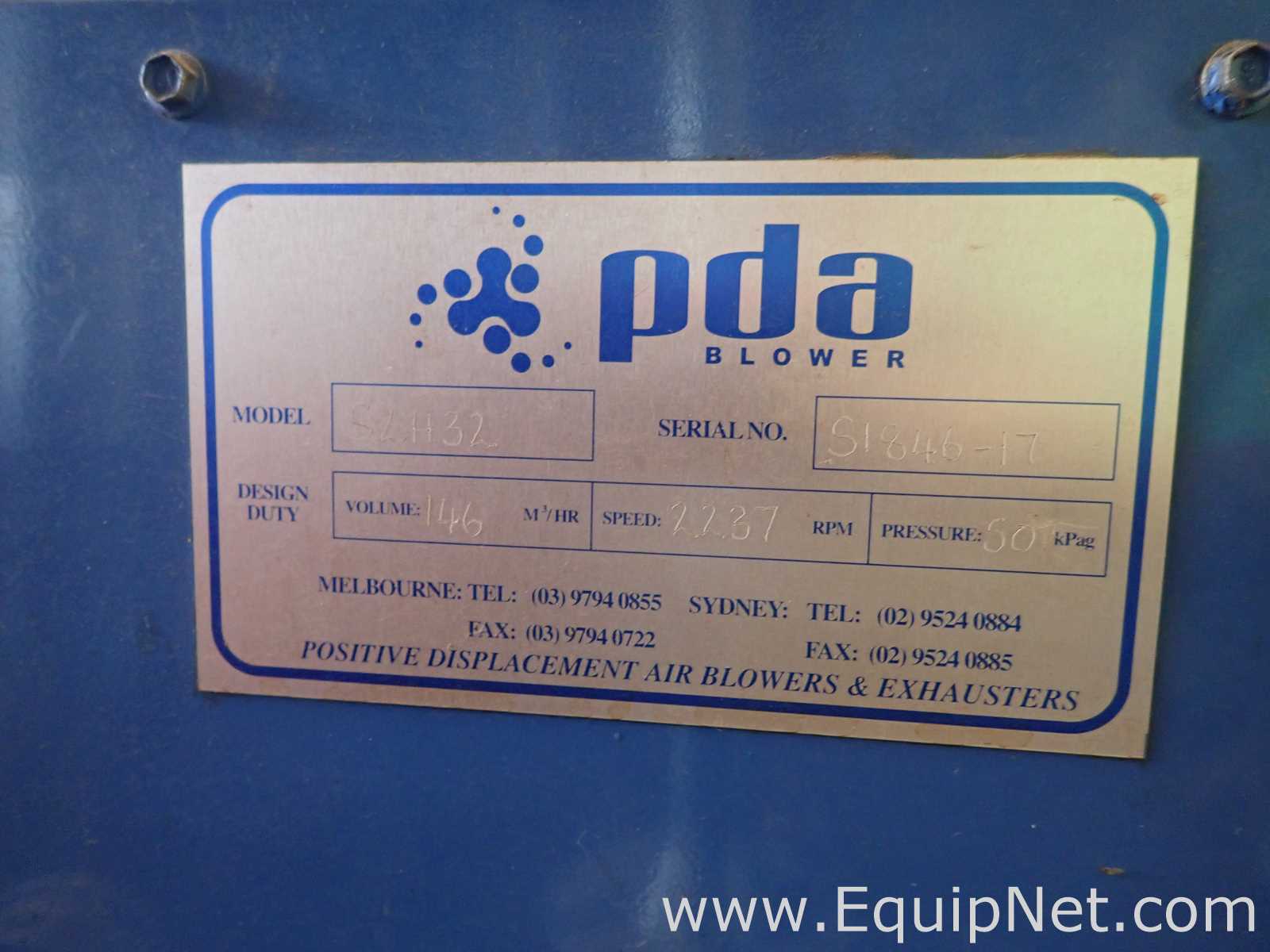 PDA Blower S2H32 Positive Displacement Blower