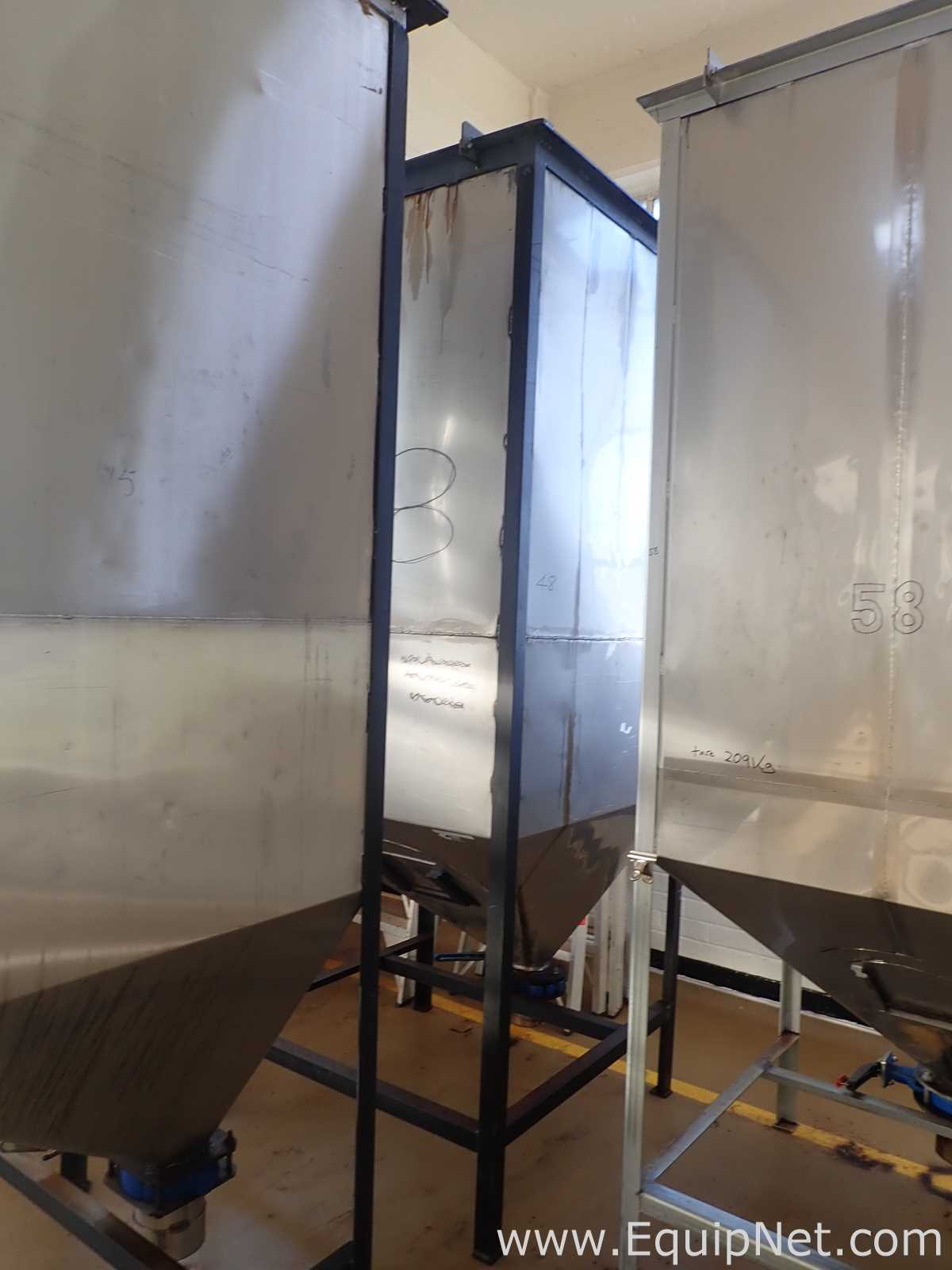 Stainless Steel Heavy Duty Coffee Hopper