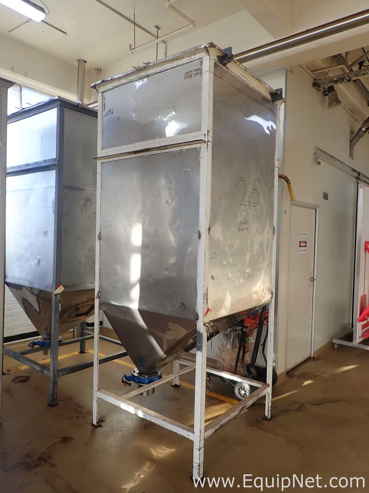 Stainless Steel Heavy Duty Coffee Hopper