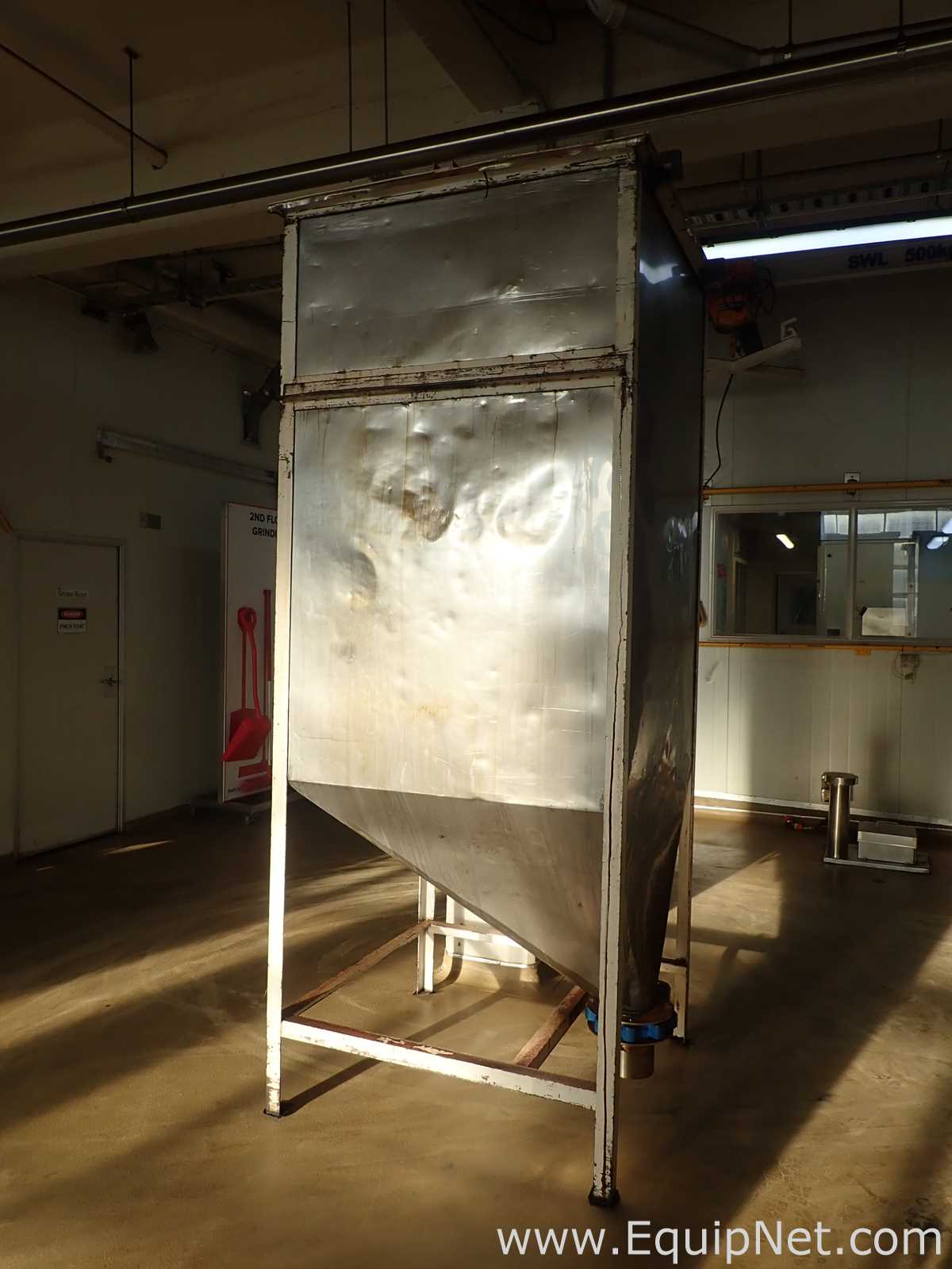 Stainless Steel Heavy Duty Coffee Hopper