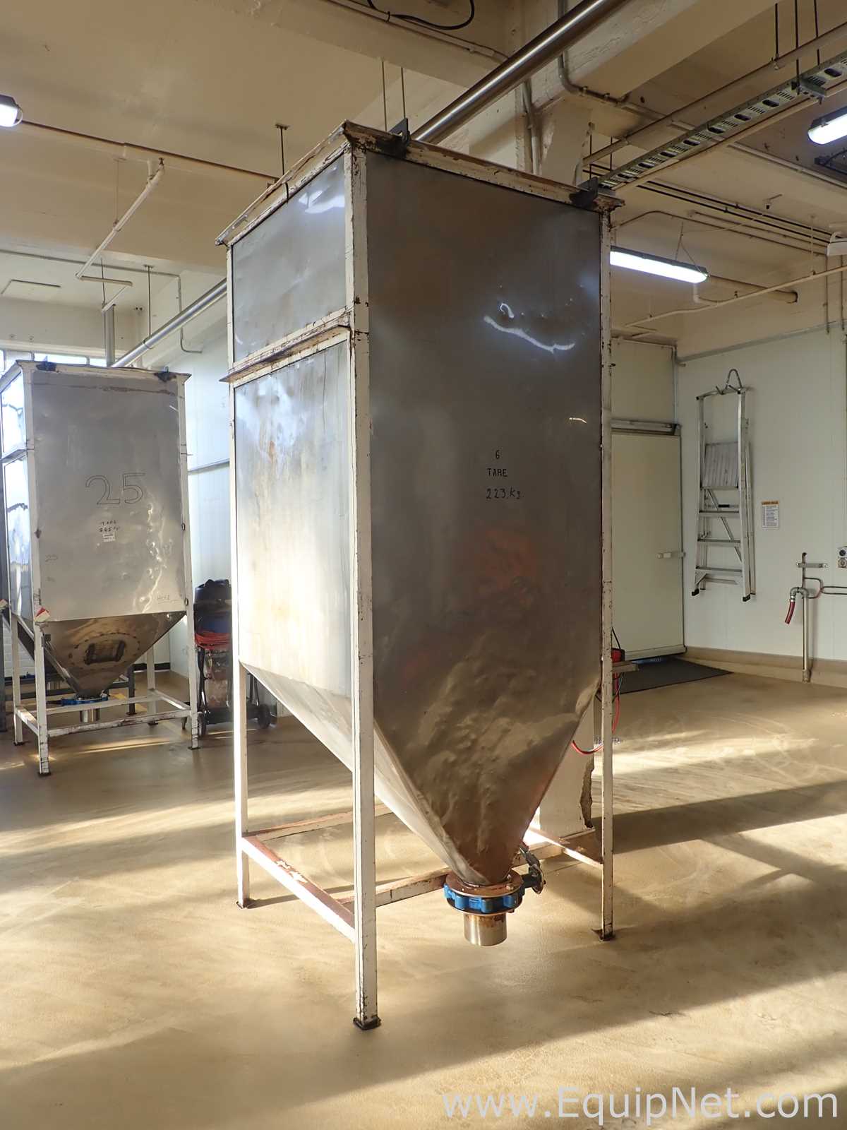 Stainless Steel Heavy Duty Coffee Hopper