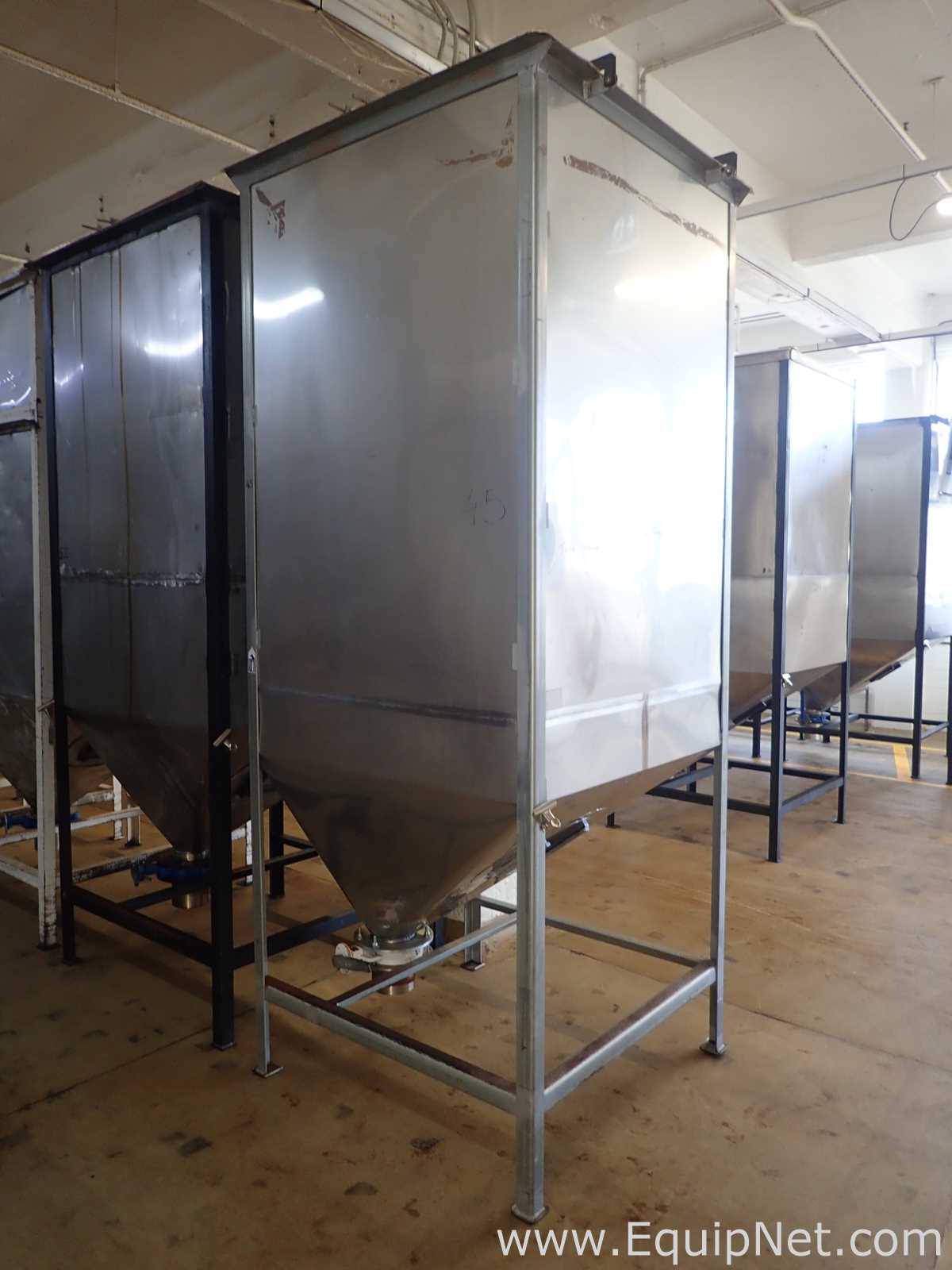 Stainless Steel Heavy Duty Coffee Hopper