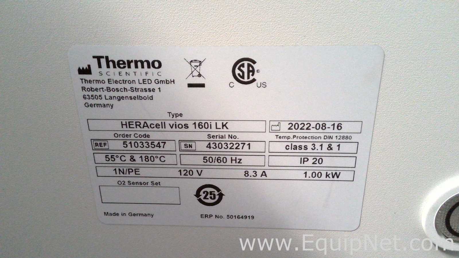 Inkubator Thermo Fisher Scientific HERAcell vios 160i