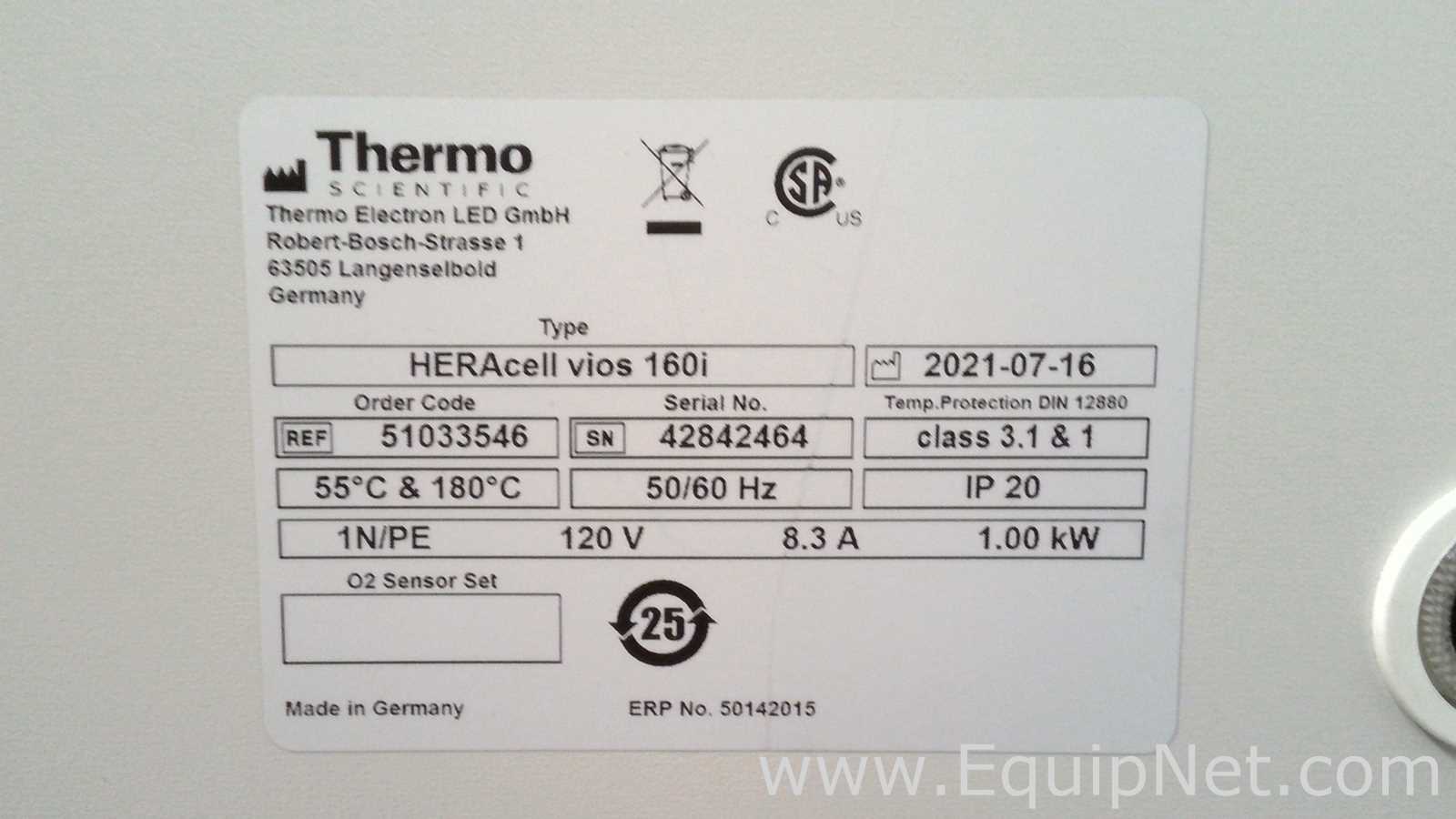 Inkubator Thermo Fisher Scientific HERAcell vios 160i