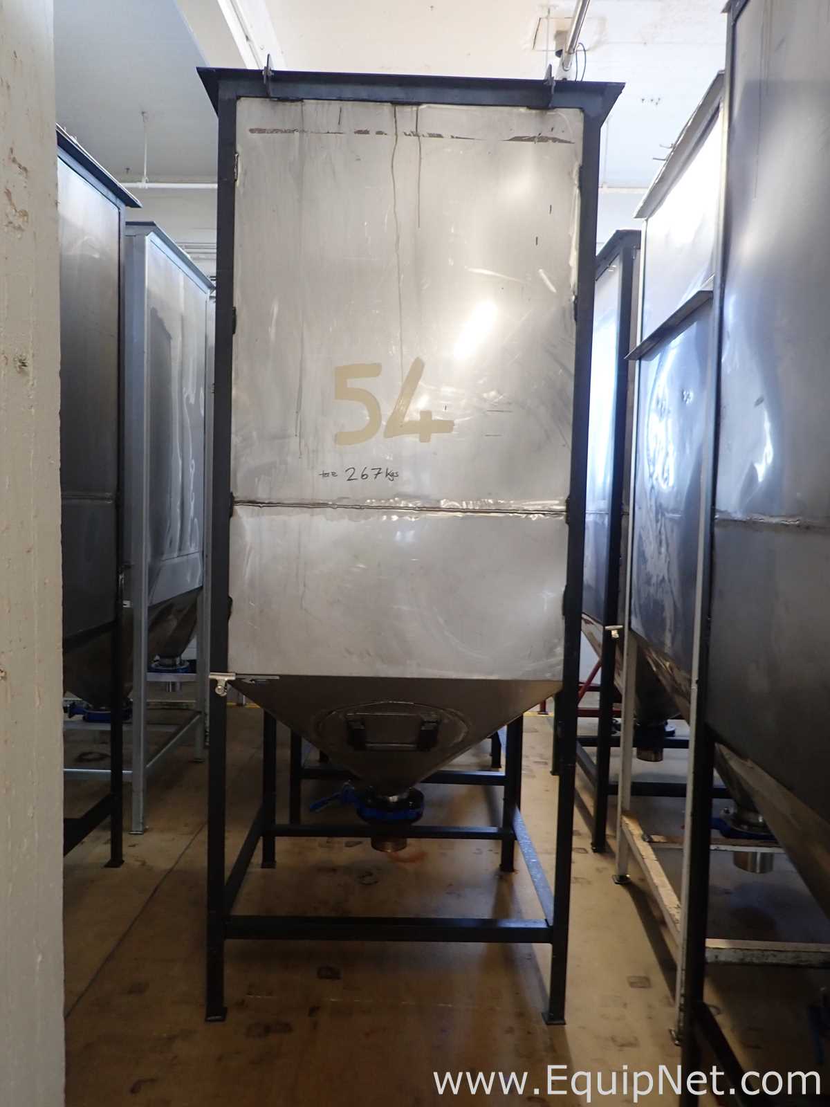 Stainless Steel Heavy Duty Coffee Hopper