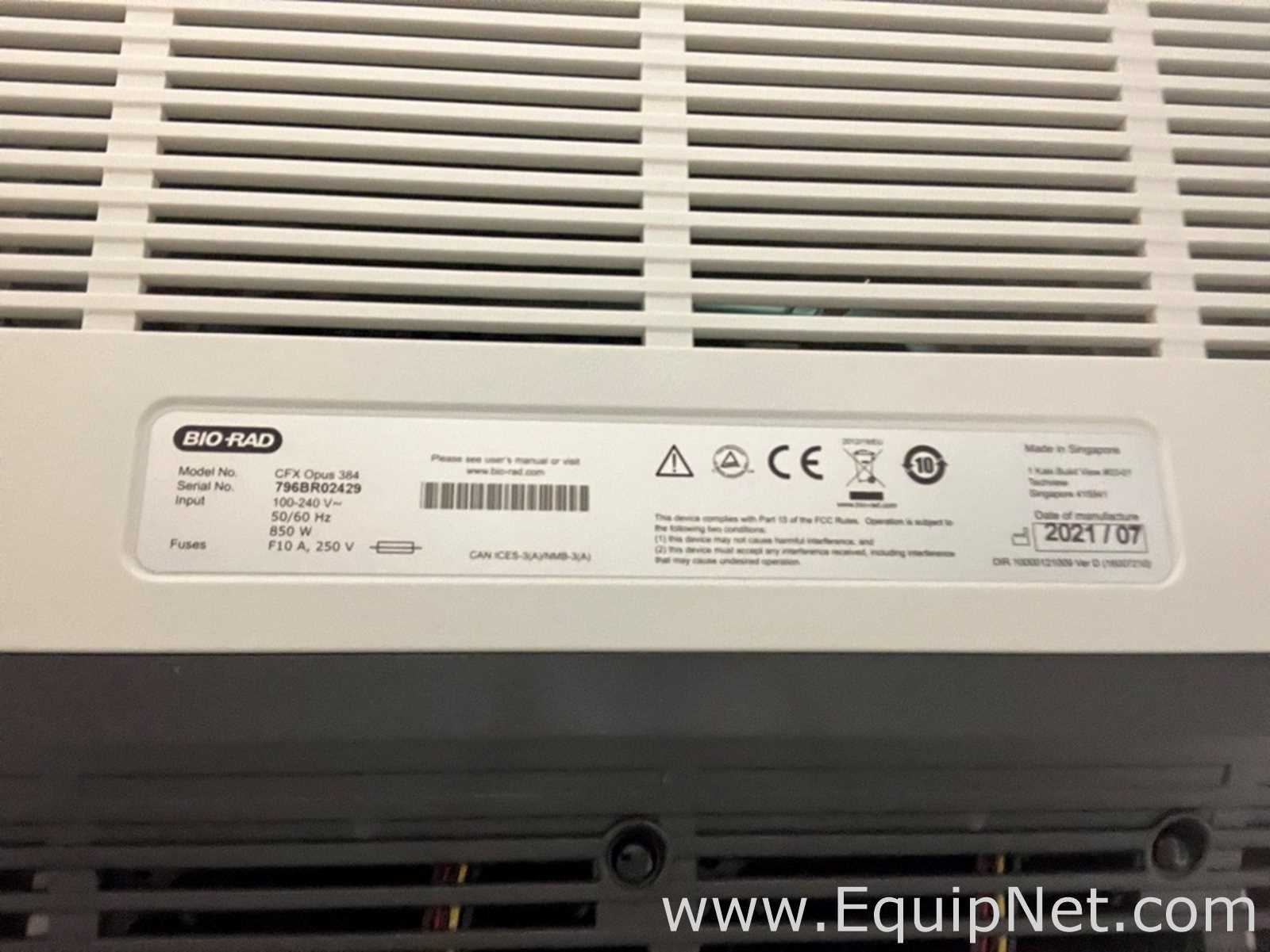 PCR y Termociclador Bio-Rad CFX Opus 384