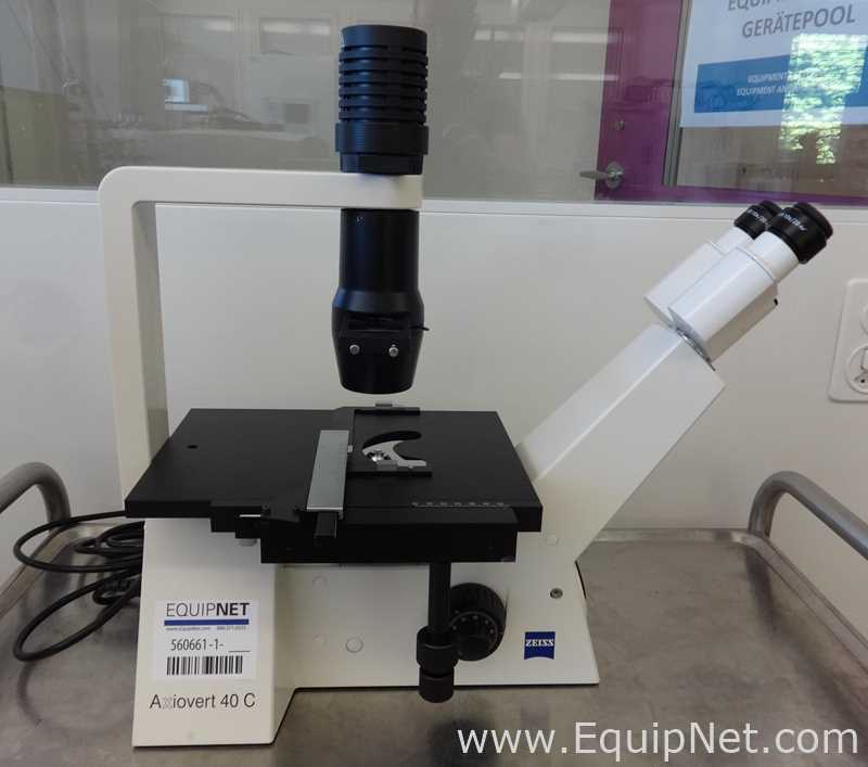 Zeiss Inc. Axiovert 40 C Microscope