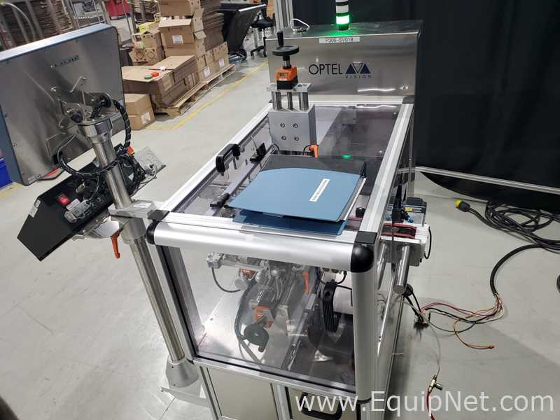 Aesus Cartontracker Inspection Machine with Optel OP300 and Wolke m600