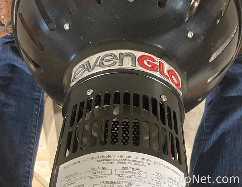 Unused One Lot Of Nine IR Energy Inc. Evenglo Series GA301T Natural Gas Heaters