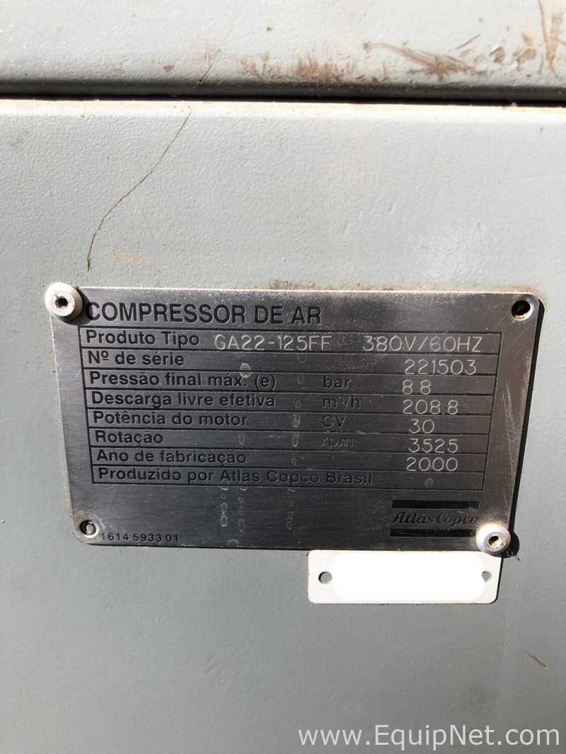 Compresor de Aire Atlas Copco GA 22