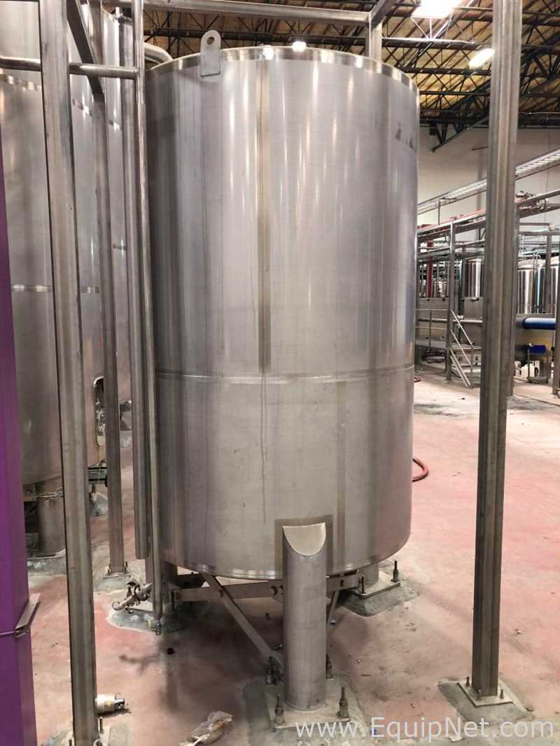 Unused 6140 Liter Rolec Prozess Stainless Steel Storage Tank