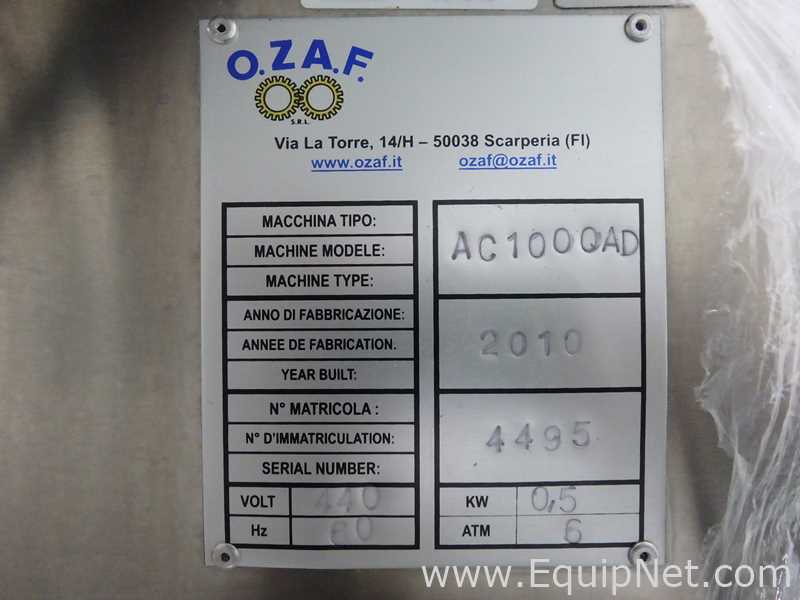 Classificadora Ozaf AC1000AD