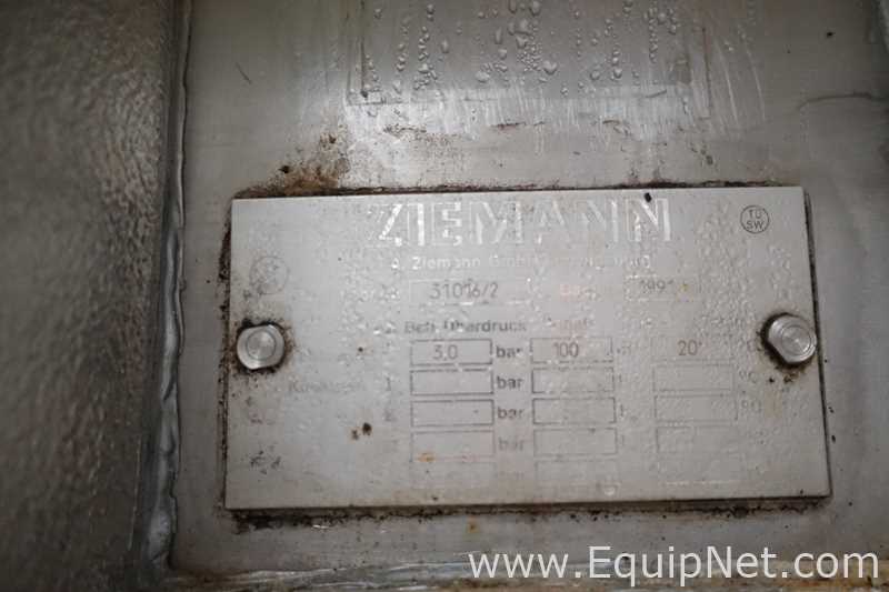 Tanque aço inox Ziemann GmbH 100 cuM