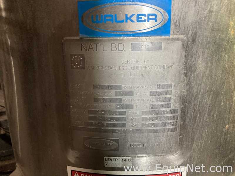 Marmita de Acero Inoxidable Acero inoxidable Walker Stainless Equipment Company, Inc. PZ-CR.  15 Galones