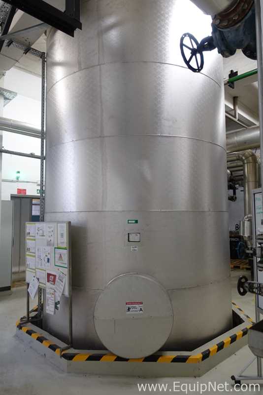 Sibro AK2 Akumulator 1000 HL - 852 bbl Tanque Vertical De Acero Inoxidable
