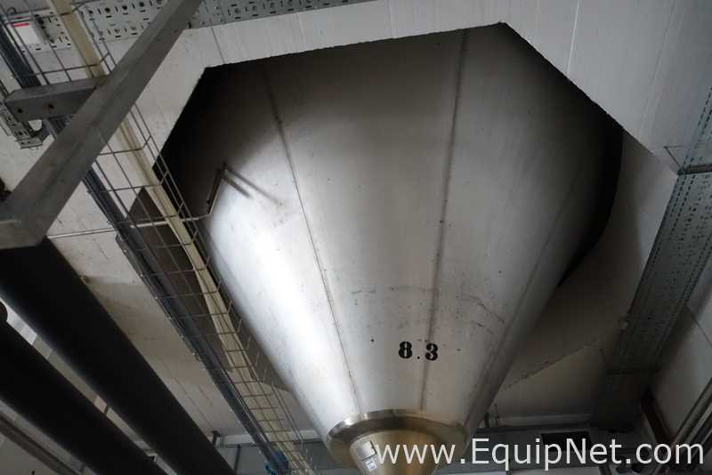 Ziemann 3550 HL - 3025 bbl Stainless Steel Cylindrical Jacketted Fermentation Tank