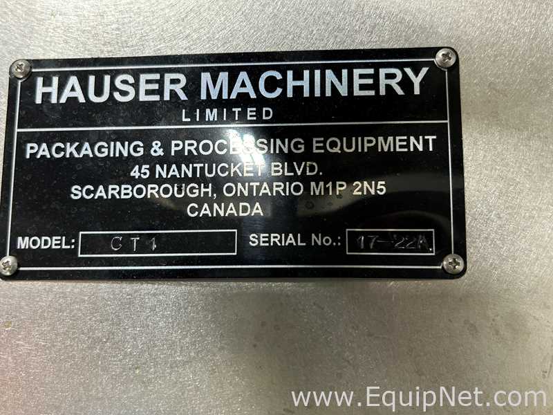 Hauser Machinery CT1 Capper