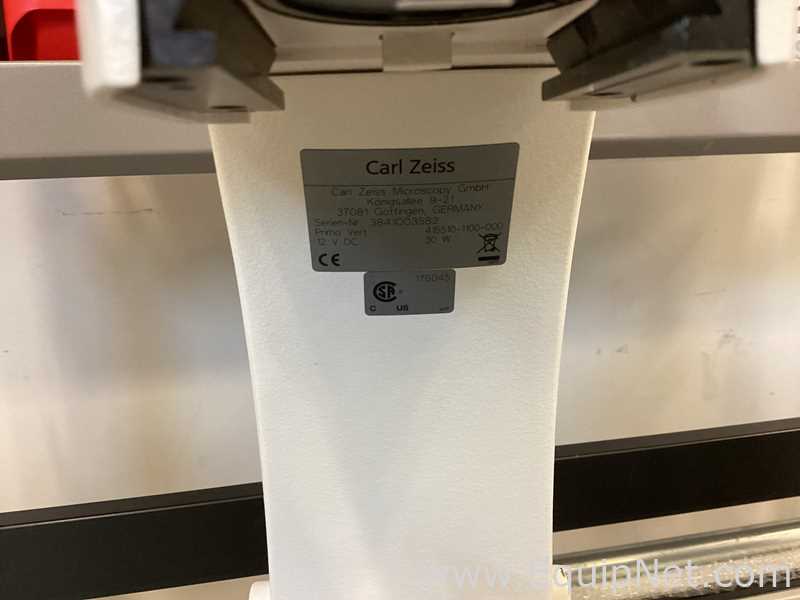 Lot of 2 Carl Zeiss Primo Vert Inverted Microscope