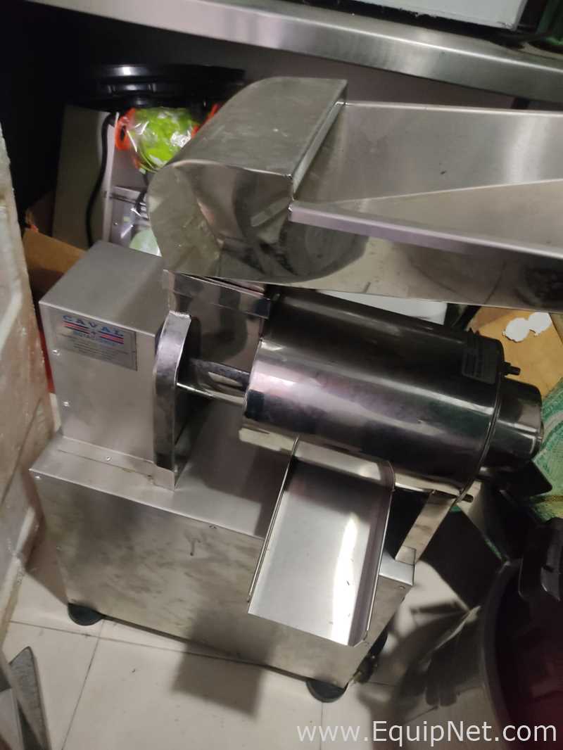Caval Dotaciones Fruit Pulper Machine Capacity from 220 to 500 Kg|h