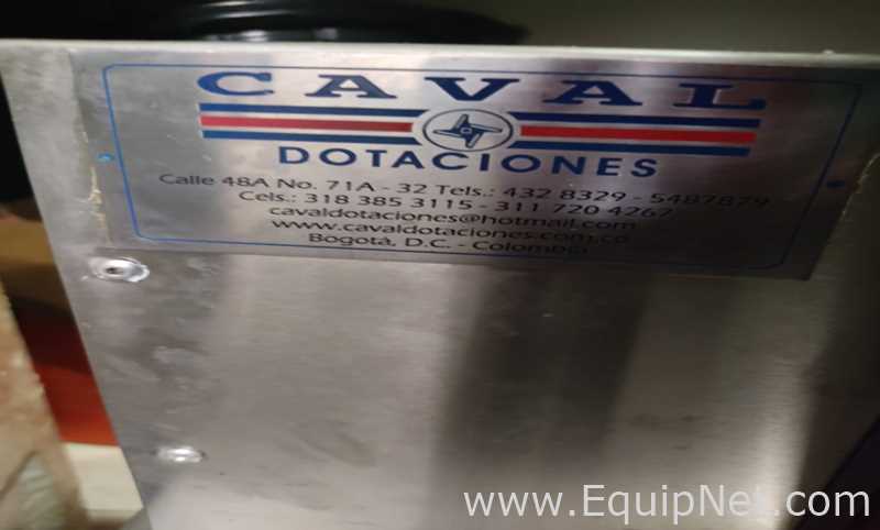 Caval Dotaciones Fruit Pulper Machine Capacity from 220 to 500 Kg|h