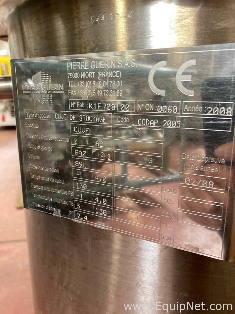 Tanque Acero inoxidable  89 liters stainless steel