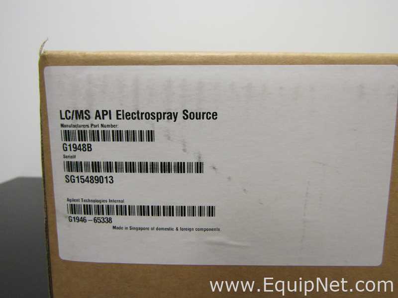 Espectrômetro de Massa Agilent Technologies G6420A. Sem Uso