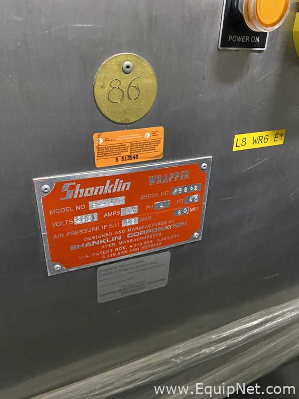 Encelofanadora aço inox Shanklin F-1