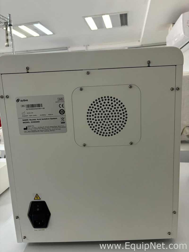 Sistema de Aislamiento de Acido Nucleico marca Zybio modelo EXM3000