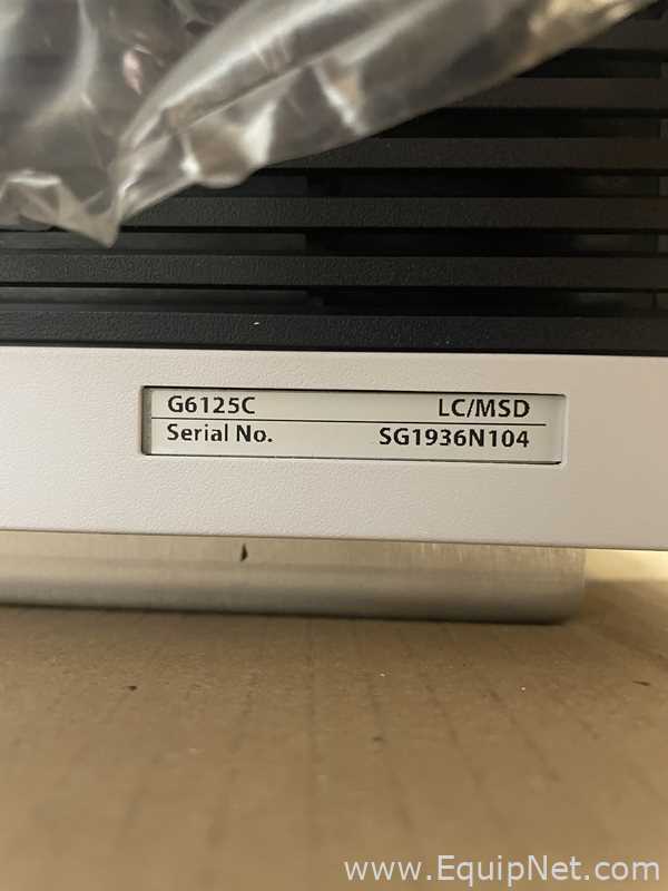 Agilent 6125 LC|MSD Single Quad Mass Spectrometer with 1290 Infinity II LC System with VWD