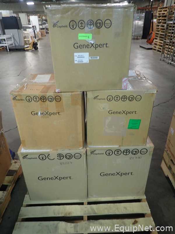 Lote de 5 PCR y Termociclador Cepheid GeneXpert