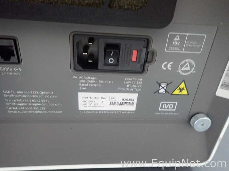 Lote de 5 PCR y Termociclador Cepheid GeneXpert