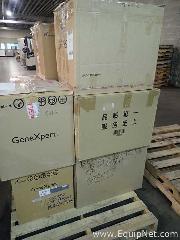 Lote de 5 PCR y Termociclador Cepheid GeneXpert
