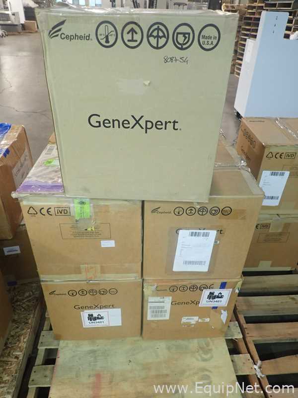 lote de  5 PCR e Termociclador Cepheid GeneXpert