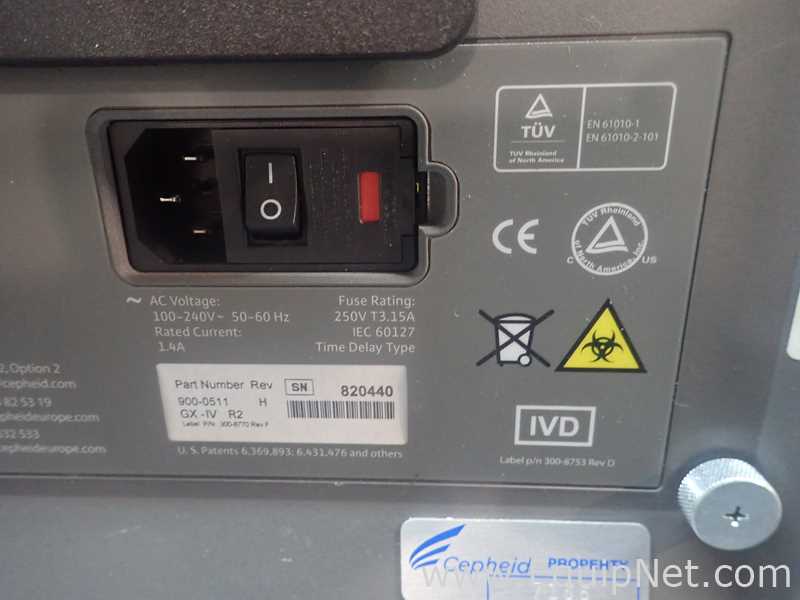 lote de  5 PCR e Termociclador Cepheid GeneXpert
