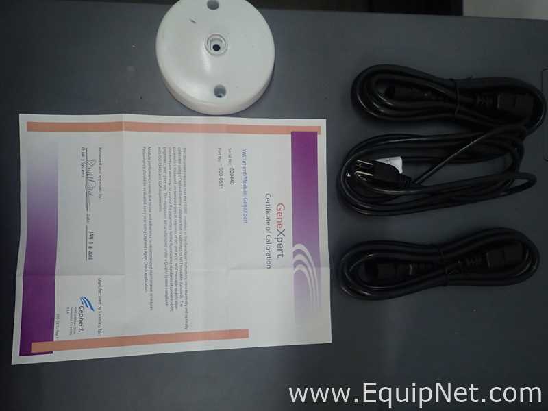 lote de  5 PCR e Termociclador Cepheid GeneXpert