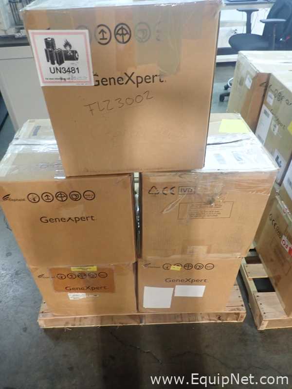 Lote de 5 PCR y Termociclador Cepheid GeneXpert