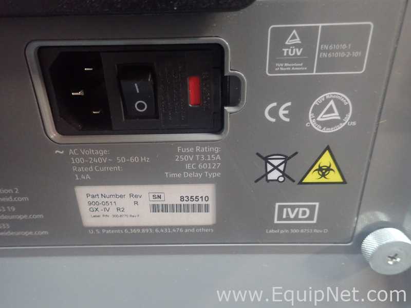 Lote de 5 PCR y Termociclador Cepheid GeneXpert