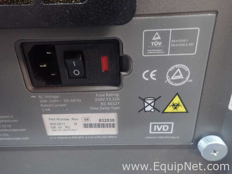 Lote de 5 PCR y Termociclador Cepheid GeneXpert