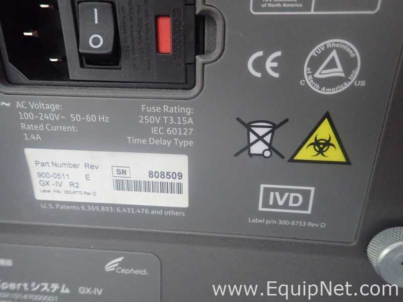 Lote de 5 PCR y Termociclador Cepheid GeneXpert