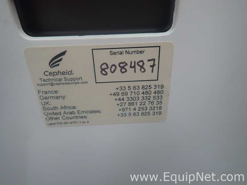 Lote de 5 PCR y Termociclador Cepheid GeneXpert