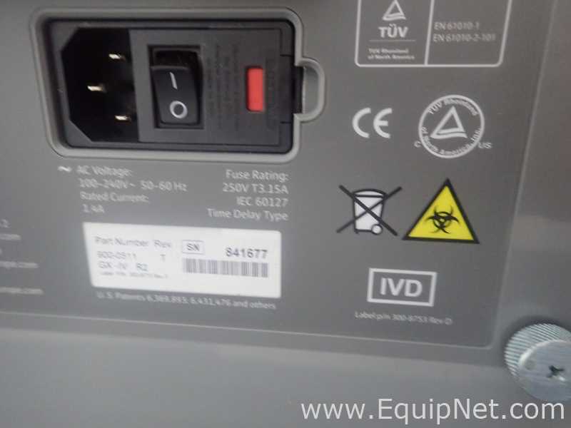 Lote de 5 PCR y Termociclador Cepheid GeneXpert