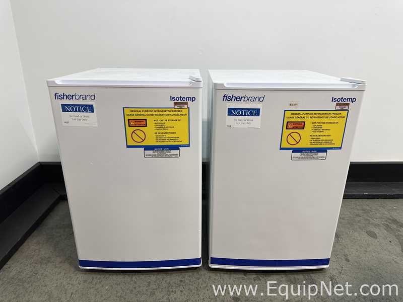 Lot Of 2 Fisher Brand GT05LFEEFSA Isotemp Undercounter Freezer -20 C