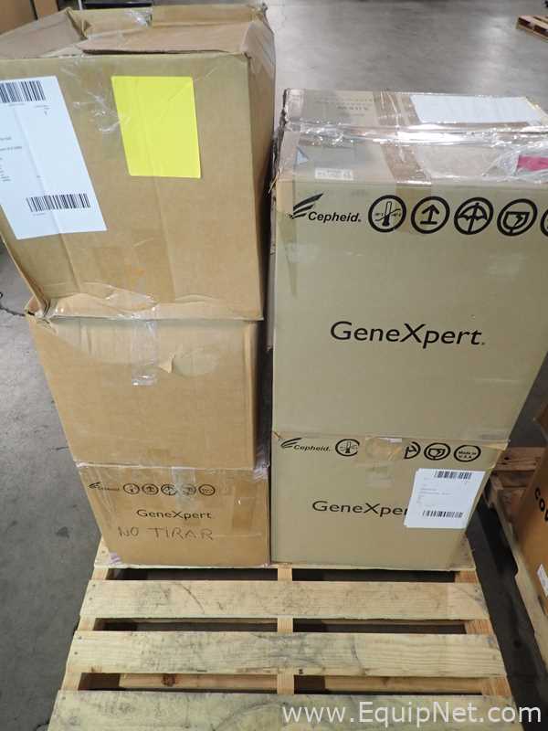 Lote de 5 PCR y Termociclador Cepheid GeneXpert
