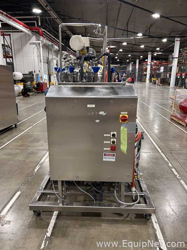 BMWC Process Fabrication RIO Skid with 400 Liter Stainless Steel Jacketed Tank