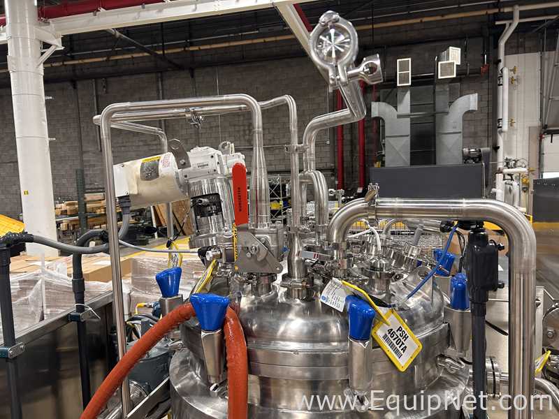 BMWC Process Fabrication RIO Skid with 400 Liter Stainless Steel Jacketed Tank