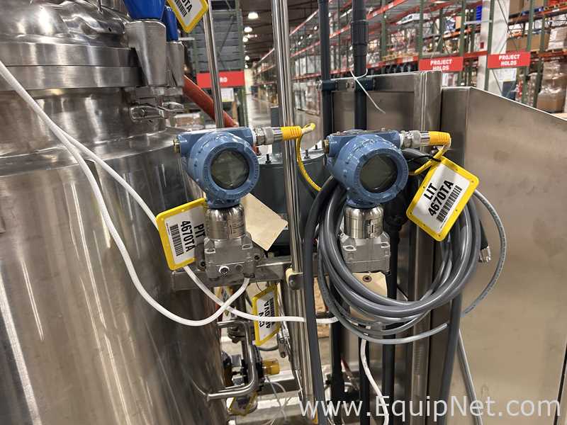 BMWC Process Fabrication RIO Skid with 400 Liter Stainless Steel Jacketed Tank